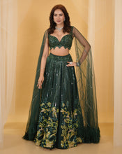 Load image into Gallery viewer, The Forest Lehenga
