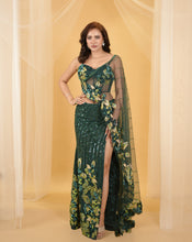 Load image into Gallery viewer, The Forest Slit Lehenga
