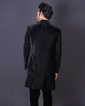 Load image into Gallery viewer, Jacket Black Sherwani
