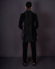 Load image into Gallery viewer, MOF Embroidered black sherwani
