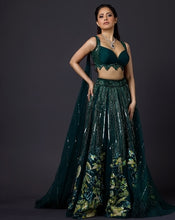 Load image into Gallery viewer, The Forest Lehenga
