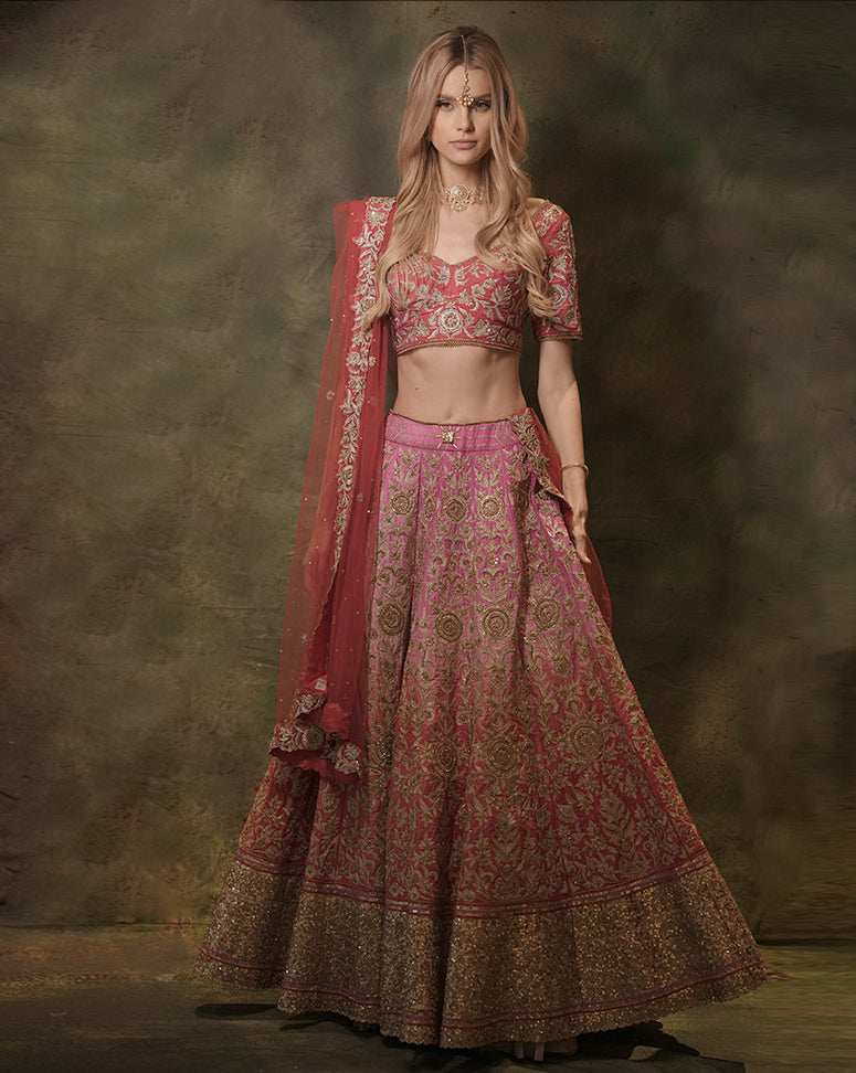 The Ombre Bridal Lehenga