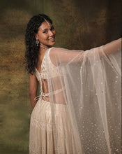 Load image into Gallery viewer, The Spree Ivory Lehenga
