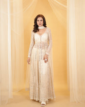 Load image into Gallery viewer, The Ivory Mirror Anarkali
